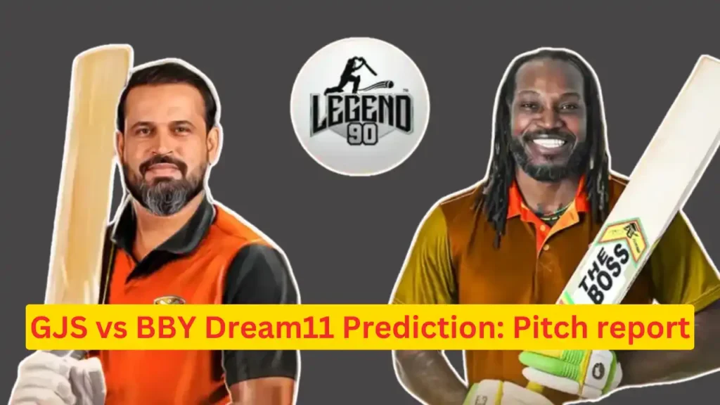 GJS vs BBY Dream11 Prediction Pitch report